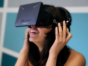 Mamta Badkar tries out the Oculus Rift.